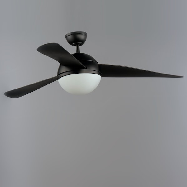 Cupola 52 Black Fan 2-Light LED